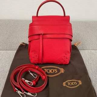 TOD'S - 【ほぼ未使用】TOD'S / WAVE BACKPACK MINIの通販 by こより's ...