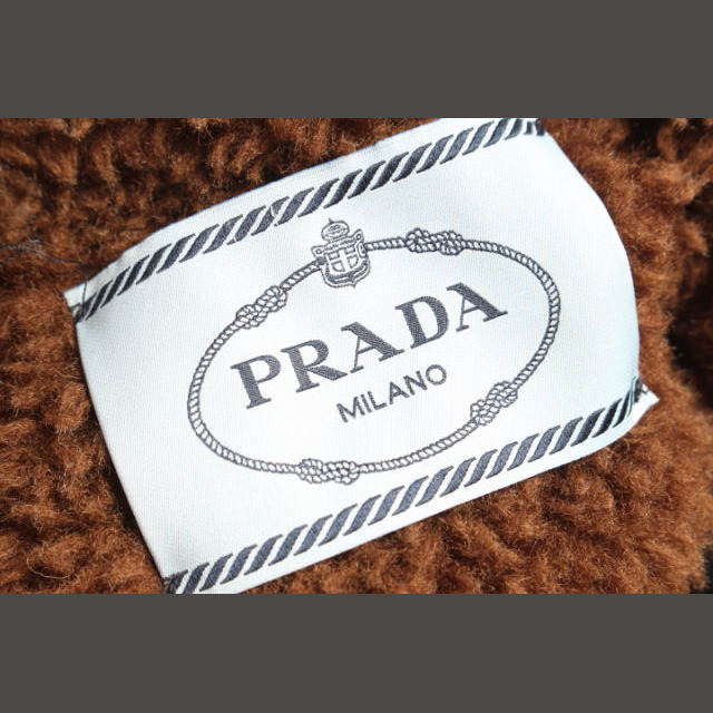 PRADA(プラダ)のプラダ PRADA 17AW コート コーデュロイ 内ボア フード 38S コッ レディースのジャケット/アウター(その他)の商品写真