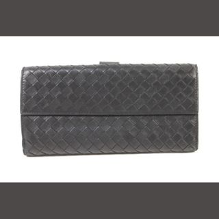 ボッテガヴェネタ(Bottega Veneta)のボッテガヴェネタ BOTTEGA VENETA イントレチャート 長財布 Wホッ(財布)