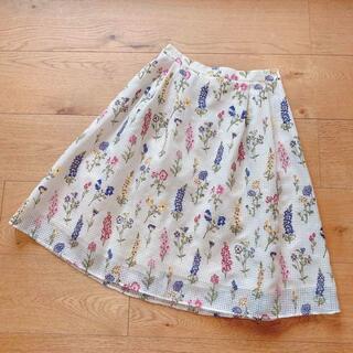 新品 トッカ スカート サイズ0 バーグマンコラボ 刺繍 4722-