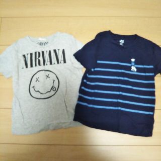 ユニクロ(UNIQLO)のユニクロ　ジーユー　キッズ120センチ　Tシャツ2枚セット　スーパーマリオ　UT(Tシャツ/カットソー)