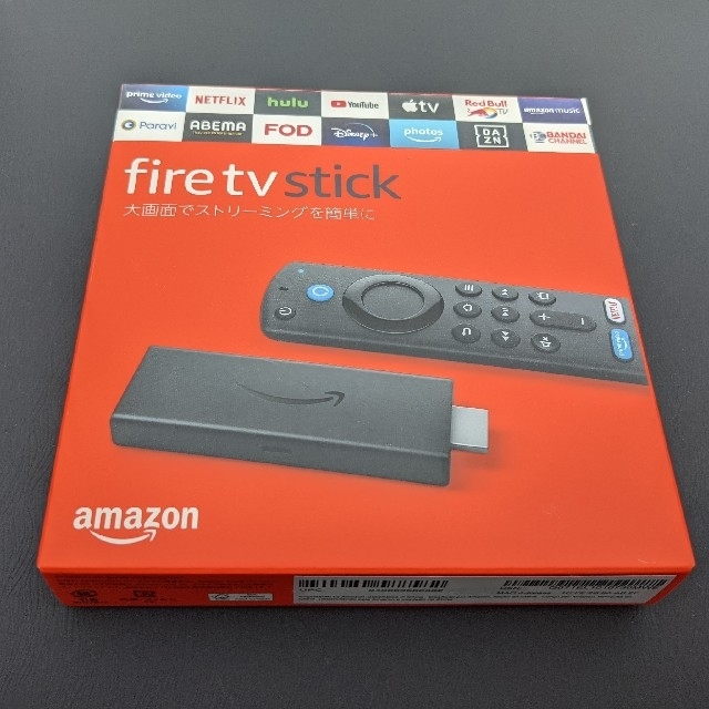 新品未開封　Fire TV Stick　リモコン付属　第3世代　最新