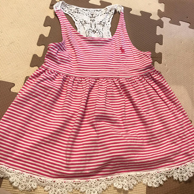 POLO RALPH LAUREN(ポロラルフローレン)のポロラルフローレン　120 2枚セット キッズ/ベビー/マタニティのキッズ服女の子用(90cm~)(Tシャツ/カットソー)の商品写真