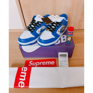 ナイキ(NIKE)の【新品未使用】NIKE×Supreme DUNK LOW SB 26.5cm(スニーカー)