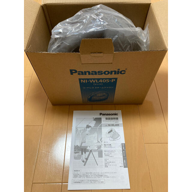 Panasonic(パナソニック)の新品未使用 Panasonic NI-WL405-P アイロン 衣類スチーマー スマホ/家電/カメラの生活家電(アイロン)の商品写真