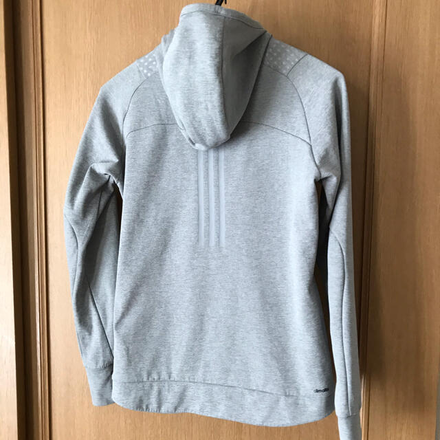 adidas - アディダス パーカー レディース グレー ジップパーカー ... K415K レディース パーカー グレー adidas 秋冬 LL 10/5
