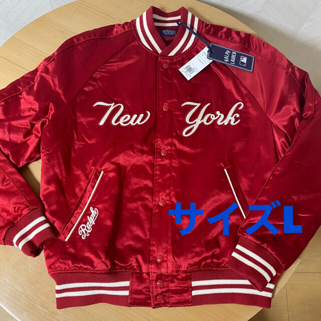男女兼用 RALPH POLO LAUREN ヤンキーススタジャン(Lサイズ) Lauren