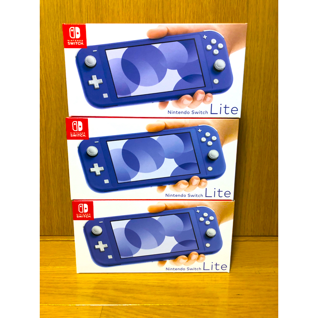 人気を誇る Nintendo 3個 ブルー LITE Switch Nintendo - Switch 携帯 ... Nintendo Switch Lite 6台セット 新品未使用