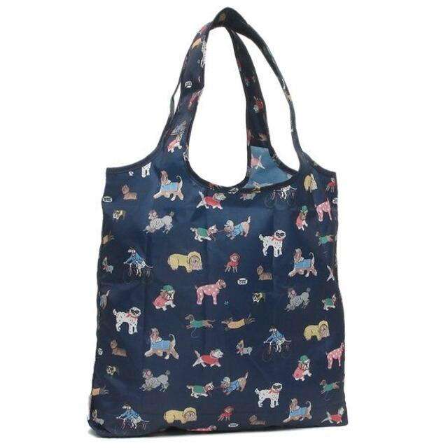 Cath Kidston(キャスキッドソン)の新品 ☆ キャスキッドソン エコバッグ　SMALL PARK DOGS 犬 いぬ レディースのバッグ(エコバッグ)の商品写真