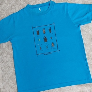 モンベル(mont bell)のモンベル　甲虫　カブトムシ　クワガタ　150 ウィックロン　Tシャツ　半袖(Tシャツ/カットソー)