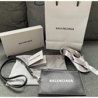 バレンシアガ(Balenciaga)のBALENCIAGA スマホ収納可 コイン カードケース レザー 財布(財布)