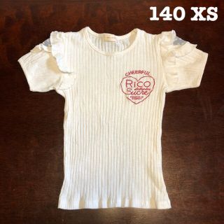 RiCO SUCRE サイズ140cm XS オフショル 風 Tシャツ(Tシャツ/カットソー)