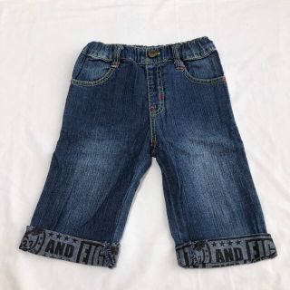 デニム ハーフパンツ ロールアップ デニムパンツ 120(パンツ/スパッツ)