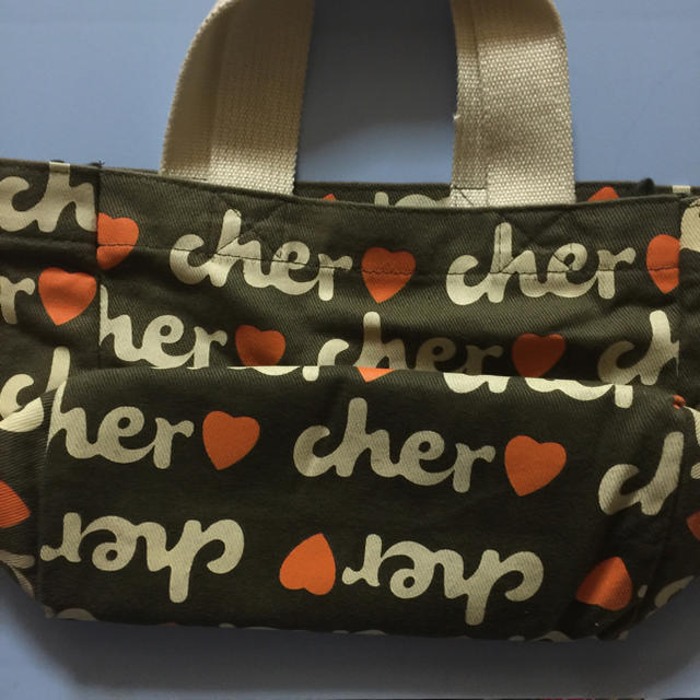 Cher(シェル)の小 トートバッグ☆cher ムック本 レディースのバッグ(トートバッグ)の商品写真