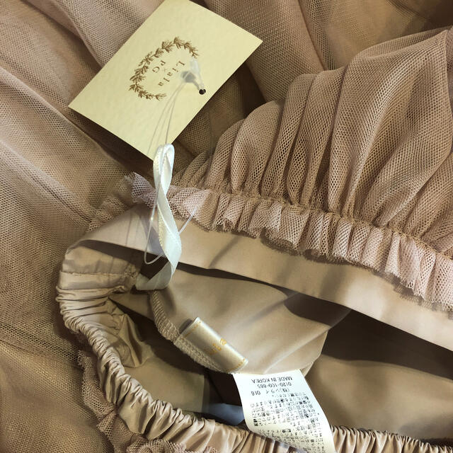 SNIDEL(スナイデル)のLiala×pg チュールスカート レディースのスカート(ひざ丈スカート)の商品写真