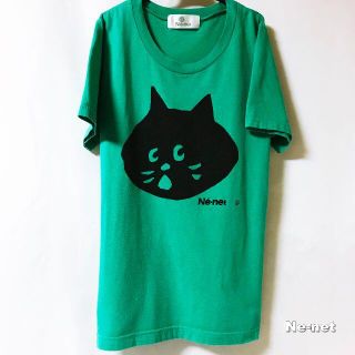 ネネット(Ne-net)の【Ne-net】ネネット にゃー ビックフェイスロゴ Tシャツ(Tシャツ(半袖/袖なし))