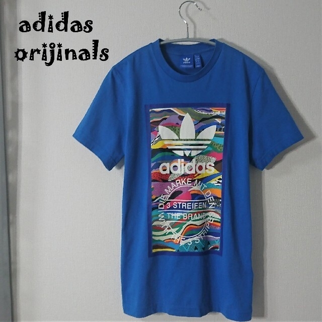 adidas(アディダス)の【美品】adidas アディダス オリジナルス Tシャツ トレフォレイル メンズのトップス(Tシャツ/カットソー(半袖/袖なし))の商品写真