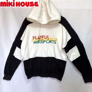 ミキハウス(mikihouse)のMIKIHOUSE 刺繍ロゴパーカー(パーカー)