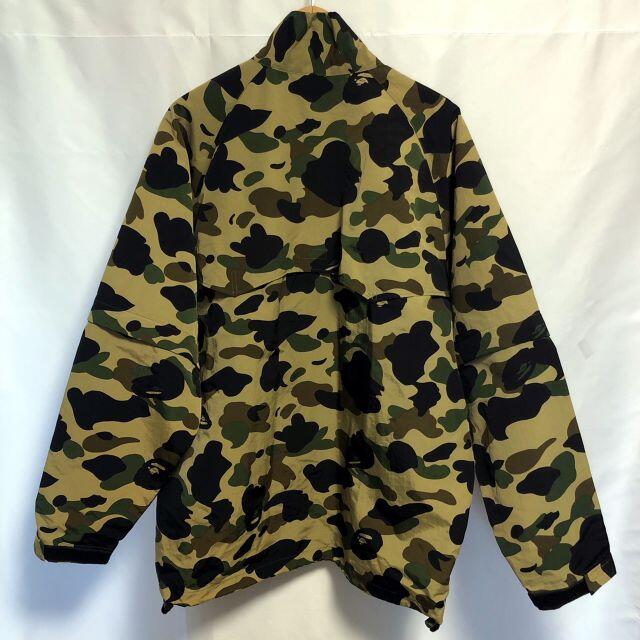 A BATHING APE(アベイシングエイプ)の90'Sビンテージ A BATHING APE エイプカモフラ柄ナイロンブルゾン メンズのジャケット/アウター(ナイロンジャケット)の商品写真