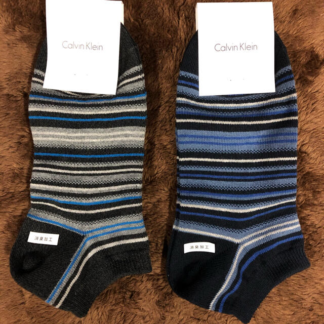 Calvin Klein(カルバンクライン)のCalvin klein靴下2足セット　メンズ メンズのレッグウェア(ソックス)の商品写真