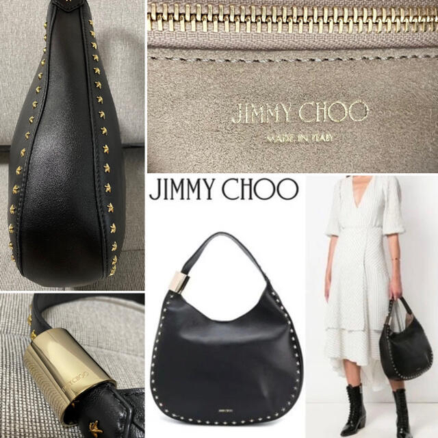 JIMMY CHOO(ジミーチュウ)のJimmy Choo / STEVIE Nap Hobo   ＊美品です レディースのバッグ(ショルダーバッグ)の商品写真