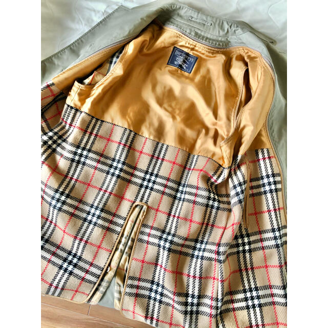 BURBERRY(バーバリー)の美品☆BURBERRY バーバリープローサム ステンカラーコート モバチェック メンズのジャケット/アウター(ステンカラーコート)の商品写真