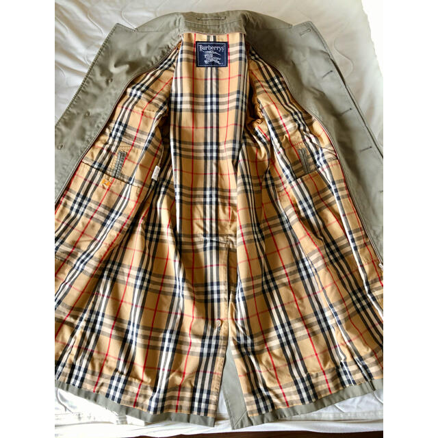 BURBERRY(バーバリー)の美品☆BURBERRY バーバリープローサム ステンカラーコート モバチェック メンズのジャケット/アウター(ステンカラーコート)の商品写真