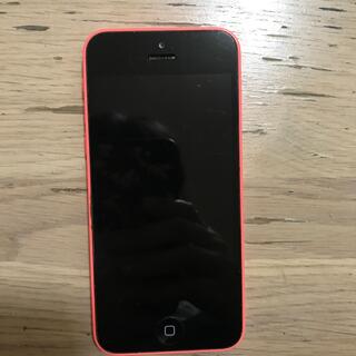 アップル(Apple)のケンケン様専用！iPhone5C  ソフトバンク　ピンク色(スマートフォン本体)