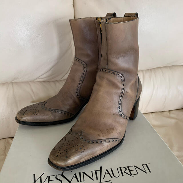 YvesSaintLaurentジョニーブーツSize40 サンローラン