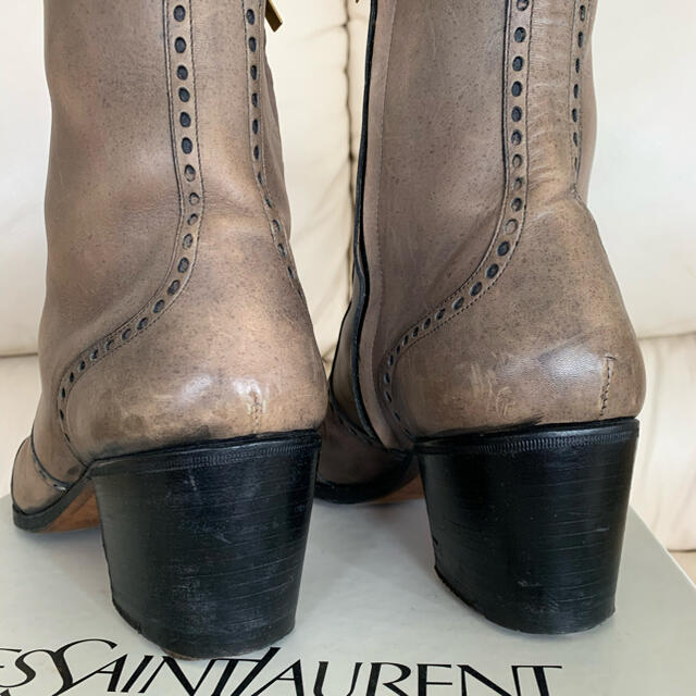 YvesSaintLaurentジョニーブーツSize40 サンローラン