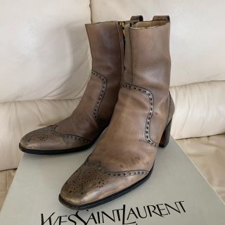 サンローラン(Saint Laurent)のYvesSaintLaurentジョニーブーツSize40 サンローラン(ブーツ)