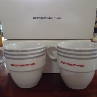 ポルシェ(Porsche)のポルシェ　ノベルティコーヒーカップ(グラス/カップ)