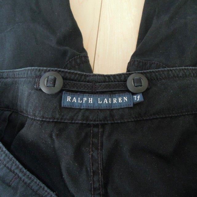 Ralph Lauren(ラルフローレン)のラルフローレン ミリタリー カーゴパンツ 裾ジップ 黒 7f(pt-230)  メンズのパンツ(ワークパンツ/カーゴパンツ)の商品写真