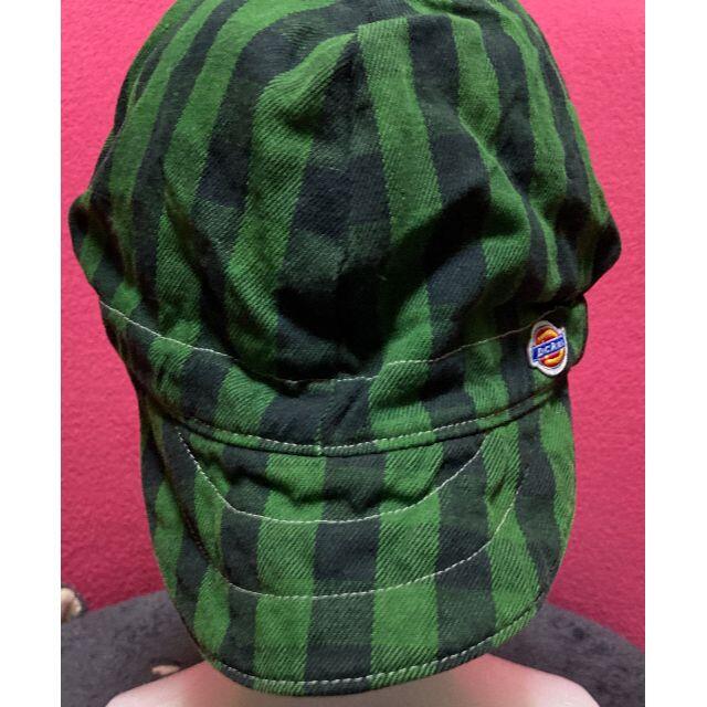 Dickies(ディッキーズ)のお得な2個セット【Dickies ディッキーズ】緑&赤チェックのソフト帽子 レディースの帽子(キャスケット)の商品写真