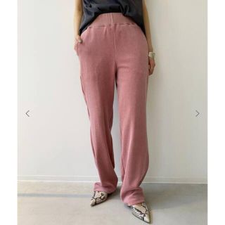 アパルトモンドゥーズィエムクラス(L'Appartement DEUXIEME CLASSE)の【AMERICANA/アメリカーナ】Pile Relax PANTS(カジュアルパンツ)