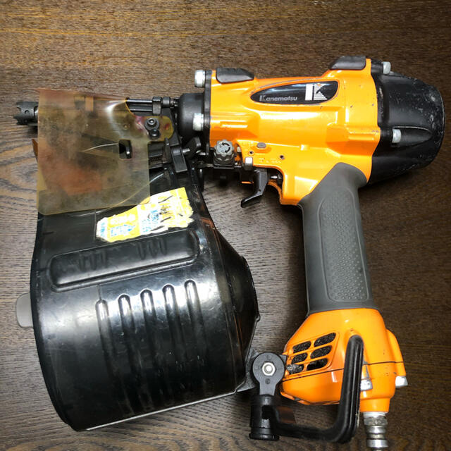 yyuukkaa様専用ページ kanematsu 高圧エア釘打ち機 90mm - www