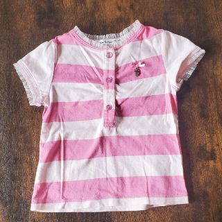 ベベ(BeBe)のBeBe ストライプTシャツ(Tシャツ/カットソー)