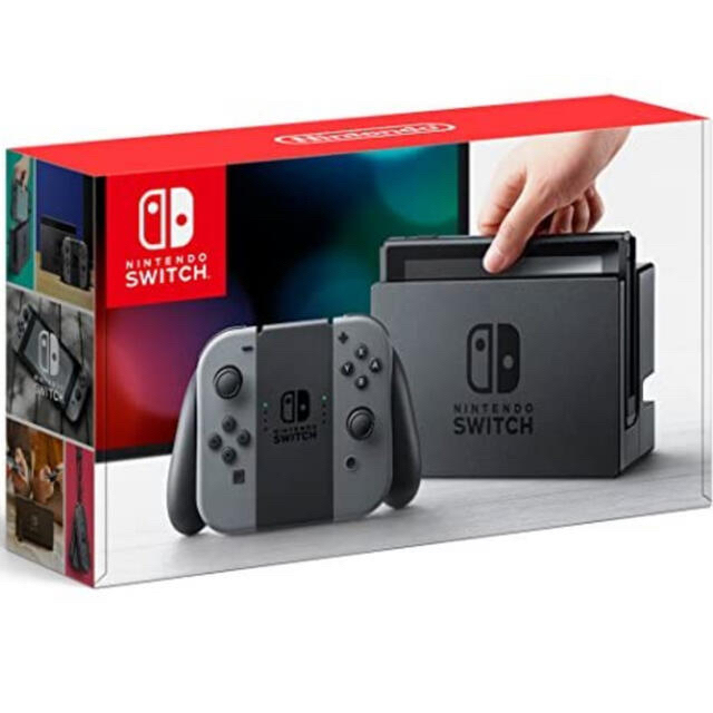 Nintendo Switch JOY-CON グレー 本体  HAC-S-KA