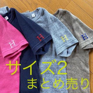 ハリウッドランチマーケット(HOLLYWOOD RANCH MARKET)の【4枚まとめ売り】ハリウッドランチマーケット ハリラン　キッズ　シャツ(Tシャツ/カットソー)