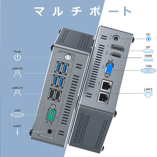 ACEPC ハイスペックミニパソコンスマホ/家電/カメラ