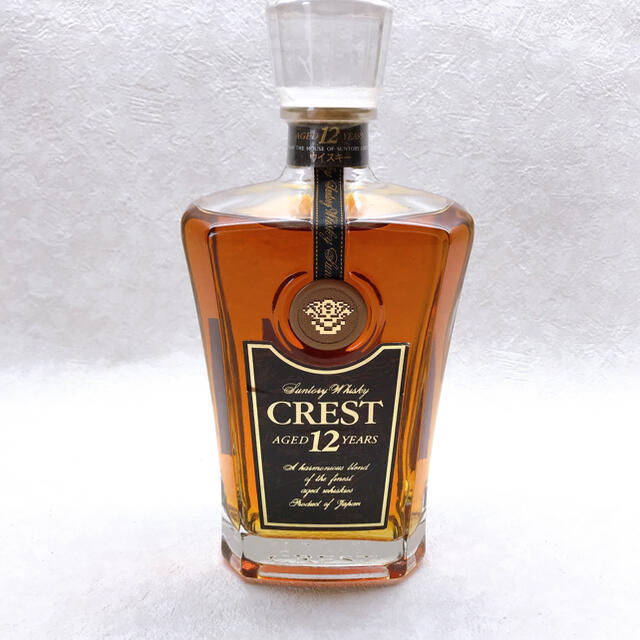 サントリー CREST クレスト12年 古酒 ウィスキー 保管品