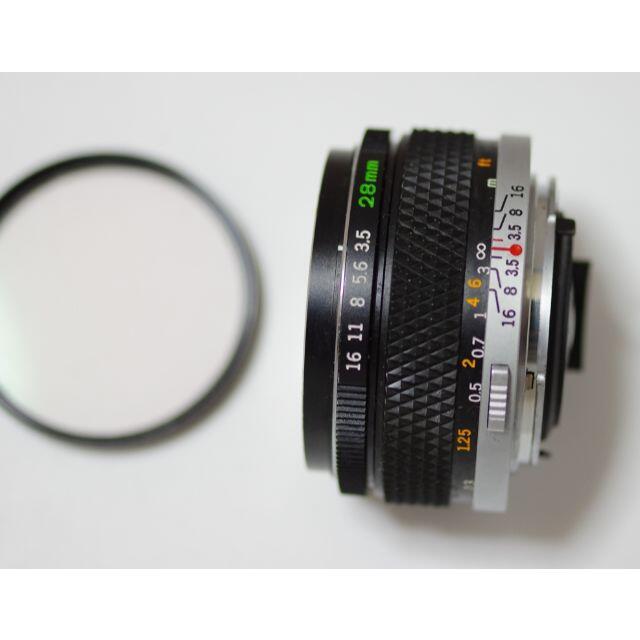 OLYMPUS(オリンパス)のオリンパスG.ZUIKO AUTO-W 1:3.5 f28mm　奇跡の光学系。 スマホ/家電/カメラのカメラ(レンズ(単焦点))の商品写真