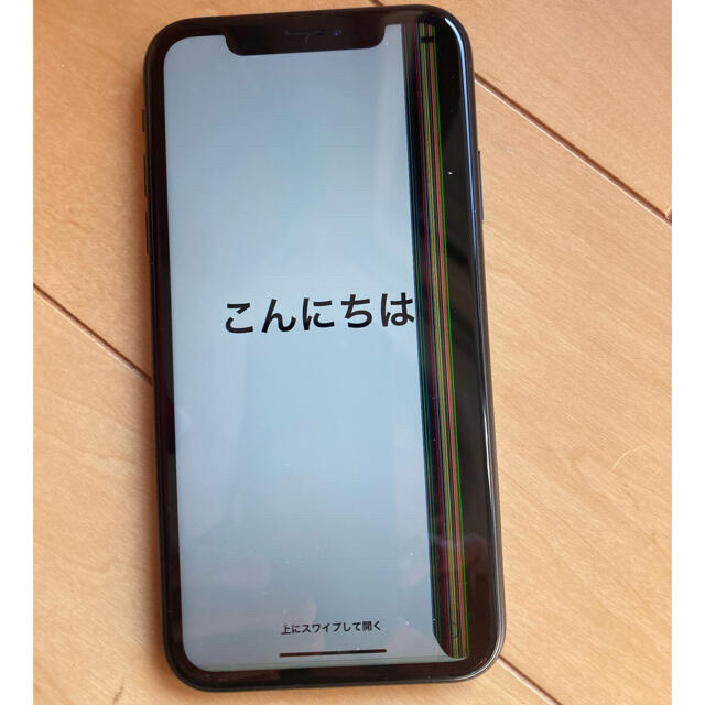 スマートフォン/携帯電話【ジャンク】iPhone XR 64GB《Black》Softbank