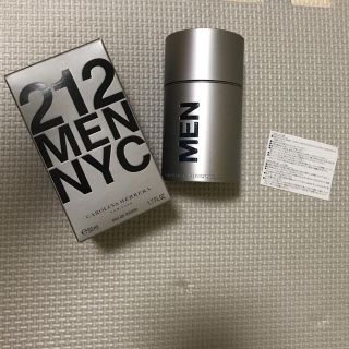 キャロライナヘレナ(CAROLINA HERRERA)の【値下げ】キャロライナヘレナ　212 50ml　キャロライナへレラ(香水(男性用))