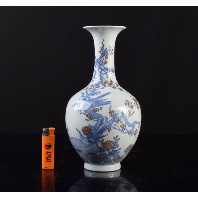 中国 大清乾隆年製款 青花釉裏紅 花鳥文瓶 時代箱付 V R3573C の通販 by takaryo123's shop|ラクマ 中国 大清乾隆年製款 青花釉裏紅 花鳥文瓶 時代箱付 V R3573C の通販 by takaryo123's shop|ラクマ