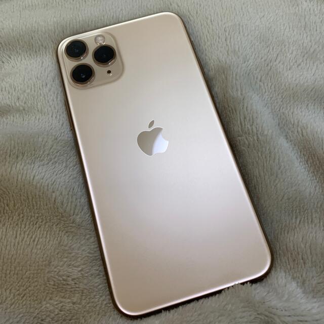 Apple(アップル)のあおい様専用　iPhone 11pro ゴールド256GB SIMフリー スマホ/家電/カメラのスマートフォン/携帯電話(スマートフォン本体)の商品写真
