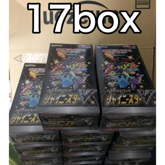 シャイニースターV 17BOX 新品未開封シュリンク付き ポケモンカードゲーム