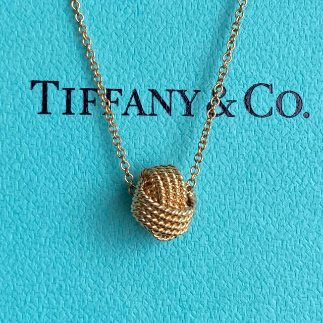 Tiffany & Co. - 【正規品】ティファニー K18 ネックレス ツイストノット