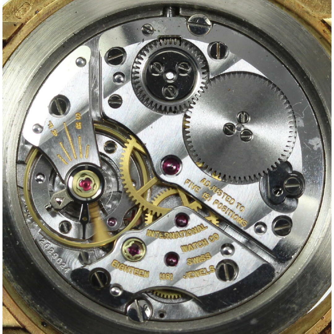 IWC】シャフハウゼン K18YG ヴィンテージ cal.185 手巻き メンズ
