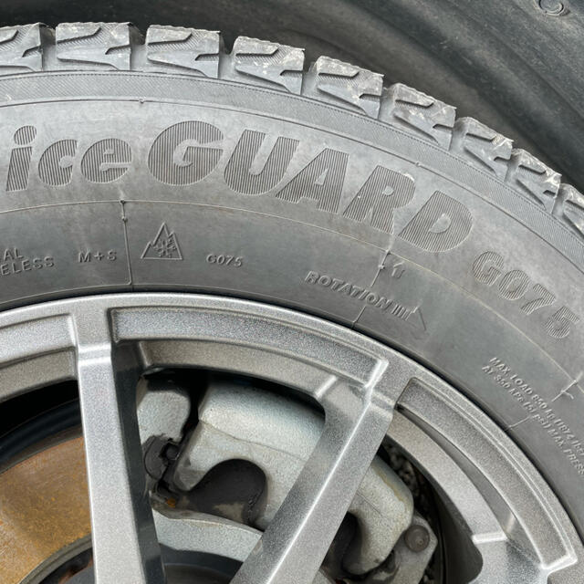 最終値下　送料込　スタッドレス　ヨコハマ　G075 225/65R17 4本 3